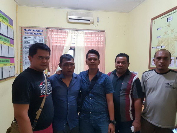 Pelaku Curas Diringkus Polsek XIII Koto Kampar di Pekanbaru